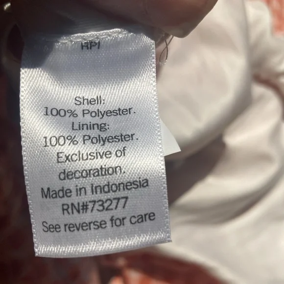 LC Lauren Conrad check print ruffle detail boho top XXL - Picture 15 of 17